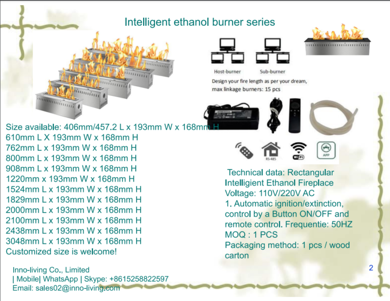 Bioethanol fireplace